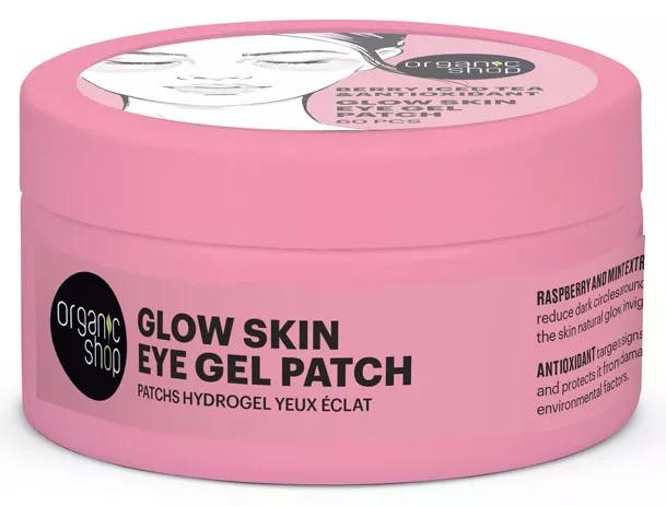 Organic Shop Parches Gel para Ojos Glow Skin 60 uds