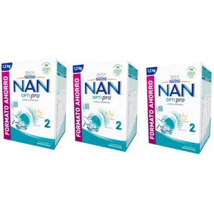Nestlé Nan Optipro 2 Follow-on Milk 3x1200 gr