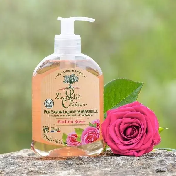 Le Petit Olivier - Pure Marseille Liquid Soap - Pink 300ml