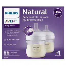 Avent Biberon Natural Response 3.0 Lot de 2 x 125ml