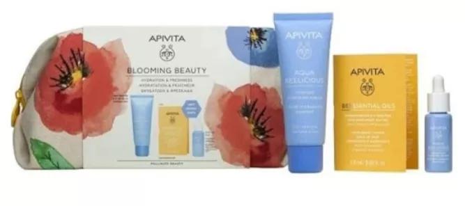 Apivita Aqua Beelicious Rich Cream Toilettas 40ml + CADEAU Mini Micellair Water