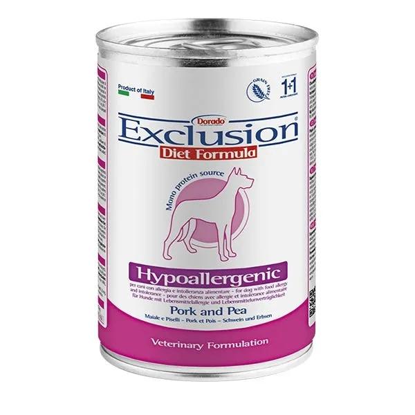 Exclusion Diet Formula Hypoallergenic All Breeds Maiale E Piselli 400G