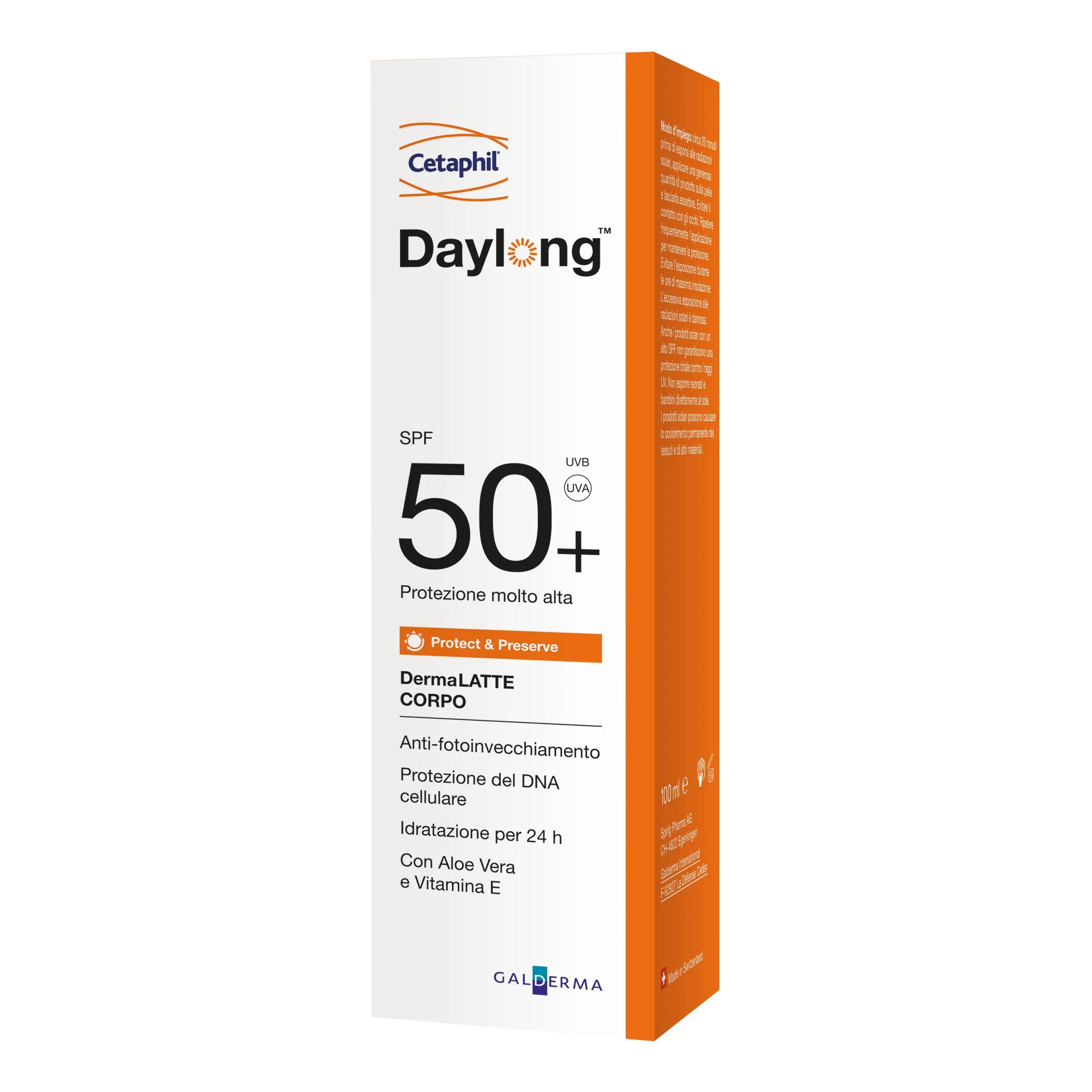 Daylong Dermalatte Corpo SPF 50+ Protezione Solare 100 ml