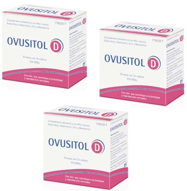 Enveloppes Ovusitol D 3x14