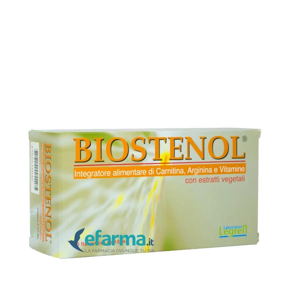 Biostenol Integratore Tonico - Antiastenico 10 Flaconcini 15 Ml