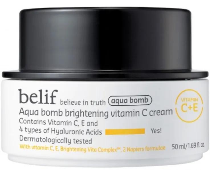 Belif Aqua Bomb Crème Éclaircissante à la Vitamine C 50 ml