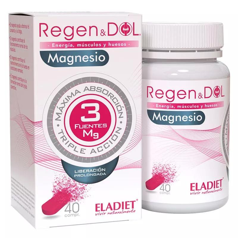 Eladiet Regendol Magnesio 40 Comprimidos