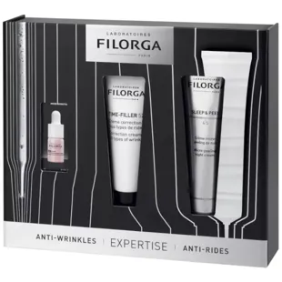 Filorga Time Filler 5XP Creme 30 ml + Sleep&amp;Peel 4.5 40 ml + NCEF Shot 3 ml