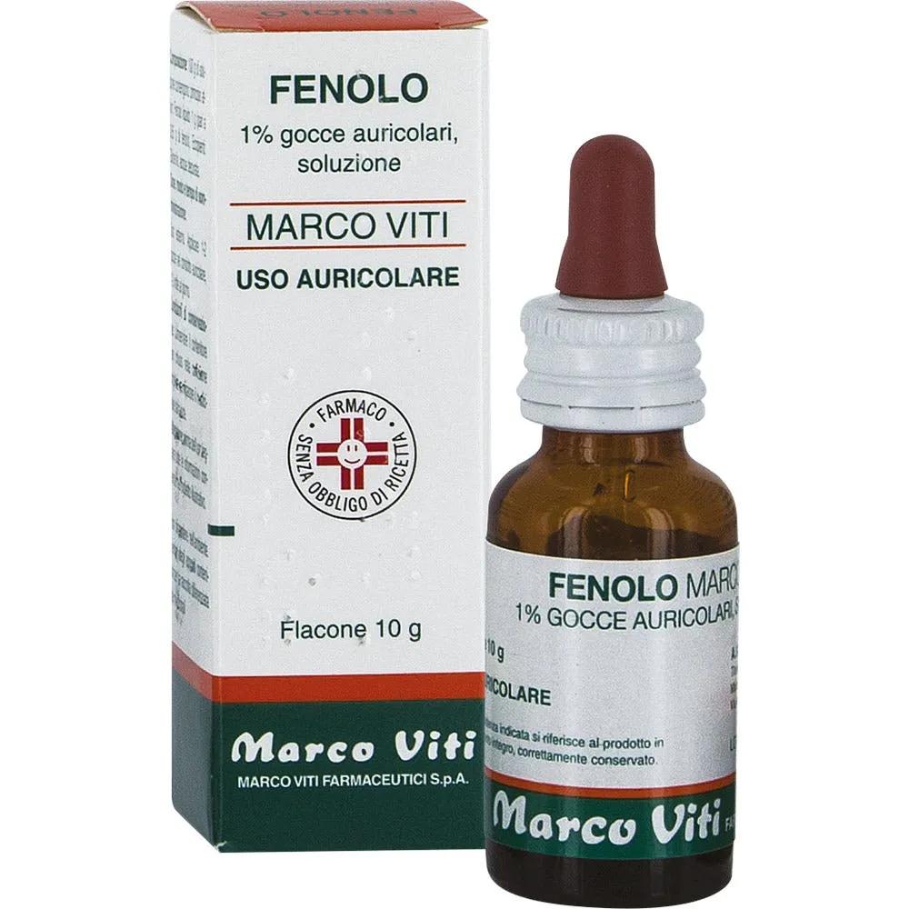 Fenolo Marco Viti 1% Gocce Auricolari 10 g