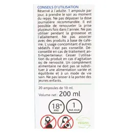 Naturland Détente Sérénité Bio 20 ampoules