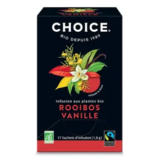 Choice Organic Vanilla Rooibos 17 bustine