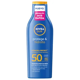 Nivea Sun Protect &amp; Moisturize Sun Lotion SPF 50+ 200 ml
