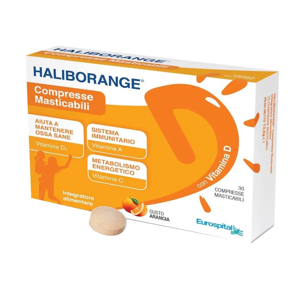 Haliborange Integratore Vitamina D 30 Compresse Masticabili