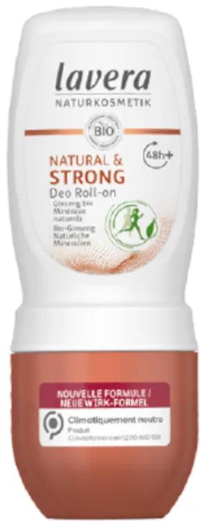 Lavera Natural &amp; Strong Roll-On Deodorant 48H+ Bio-Ginseng 50 ml