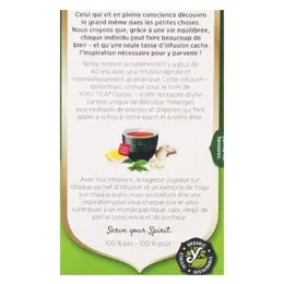 Yogi Tea Thé Vert Gingembre Citron 17 sachets