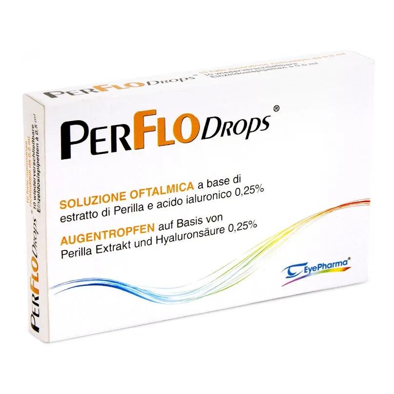 Perflo Drops Gocce oculari Lubrificanti 10 Fiale Monodose