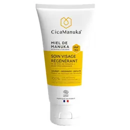 CicaManuka Soin Visage Miel de Manuka et Acide Hyaluronique - Tube de 50 ml