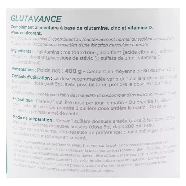 Inovance Glutavance 400g