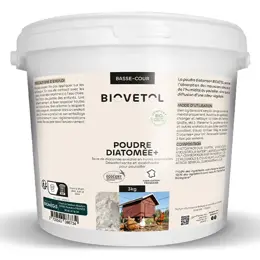 Biovetol - Poudre de diatomée Bio - 3 kgs