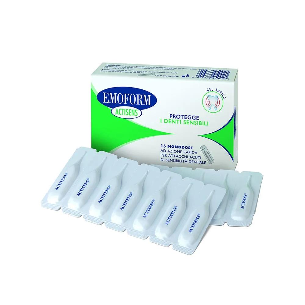 Emoform Actisens Gel Topico Per Denti Sensibili 15 Dosi