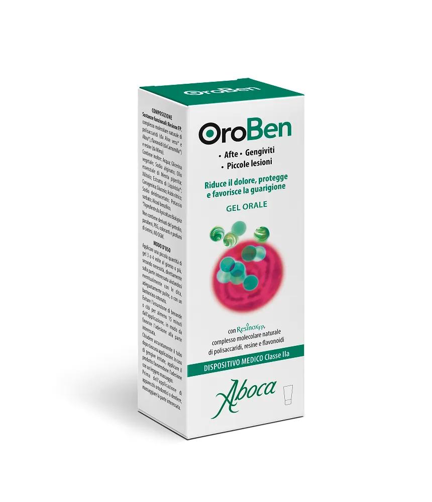 Aboca Oroben Gel Orale Afte e Gengiviti 15 ml