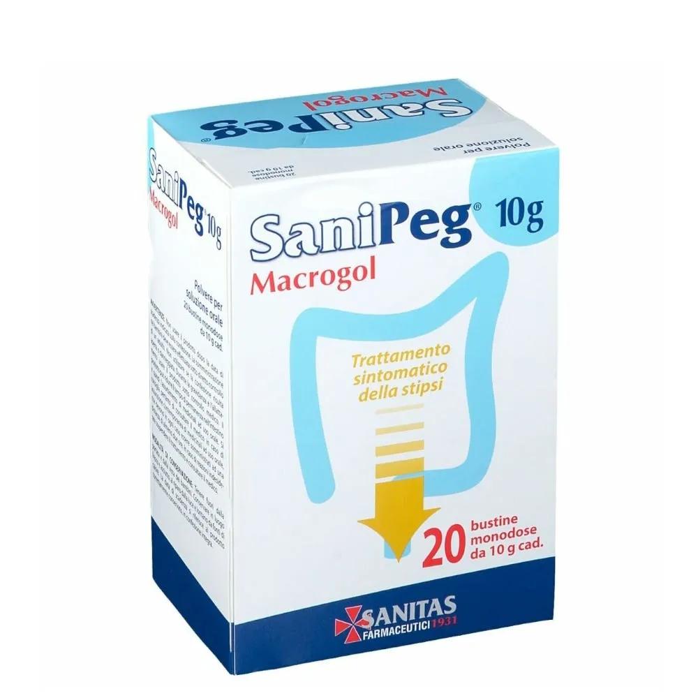 Sanipeg Integratore Stipsi 20 Buste 10 g