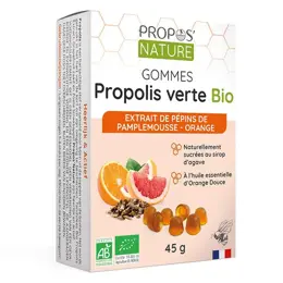 Propos' Nature Apithérapie Gomme de Propolis Pépins de Pamplemousse Orange Bio 45g