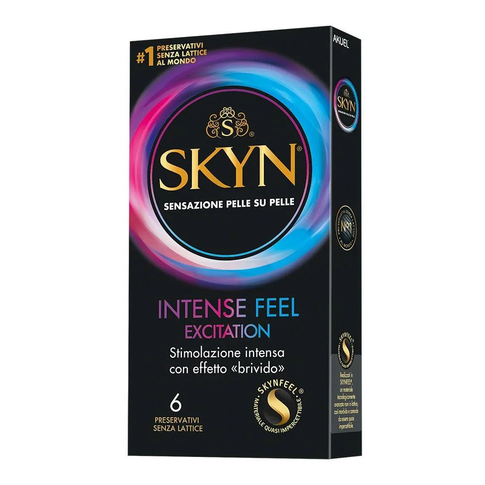 Skyn Intense Feel Excitation Profilattico 6 Pezzi