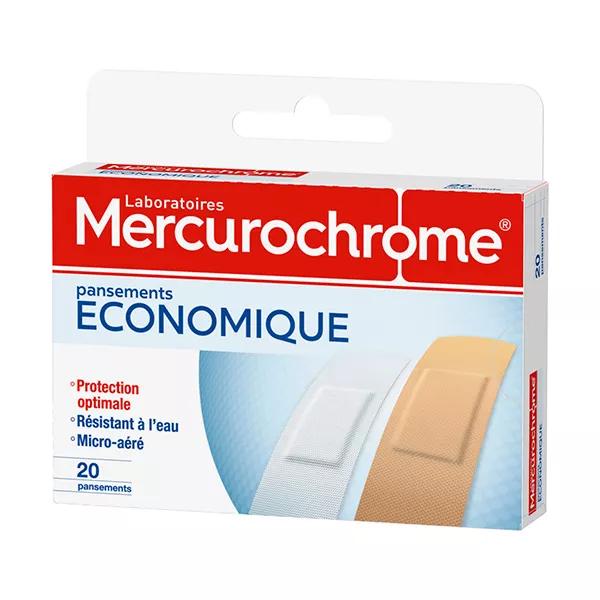 Scatola economica di mercurochrome medicazioni di 20
