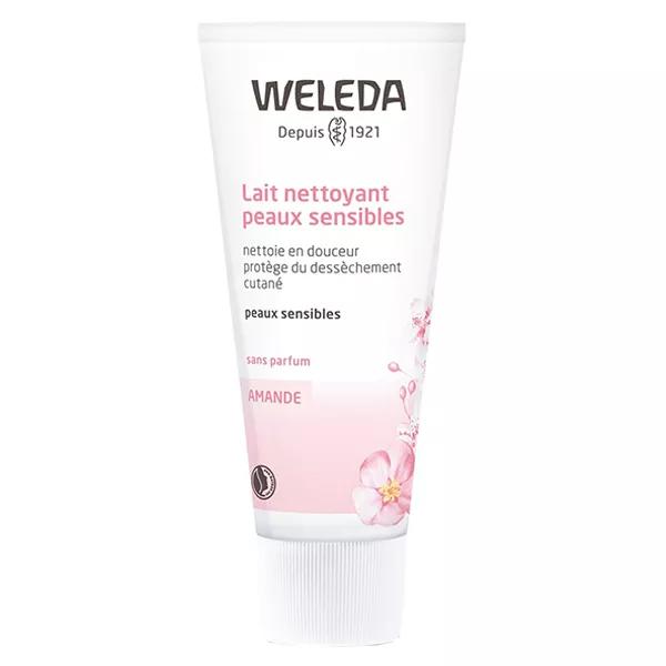 Limpiador de leche de almendras Weleda confort 75ml