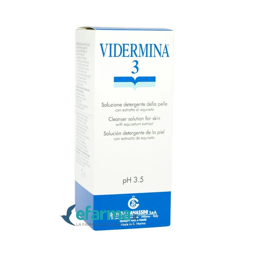 Vidermina 3 Soluzione Vaginale Detergente Intimo 200 Ml