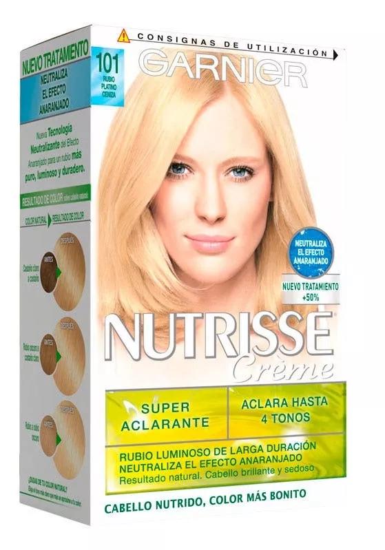 Garnier Nutrisse Haarfarbe Farbton 101 Platin Aschblond