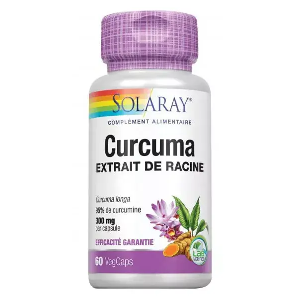 Solaray Curcuma 300mg 60 capsules