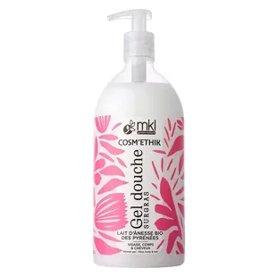 MKL Green Nature Cosm'Ethik Gel Doccia Latte d'Asina del Gers 1L