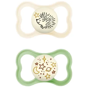 MAM Supreme Night Pacifier Neutral Matte +16m 2 units