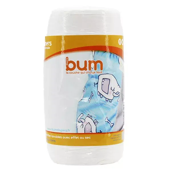 Bumdiapers Forro Protector Lavable Efecto Seco 5 unidades