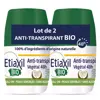 ETIAXIL Déodorant Anti-Transpirant Coco Végétal 48h Bio Lot de 2 x 50ml