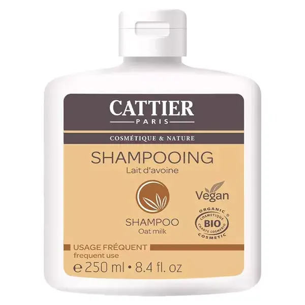 Cattier Shampoing Lait d'Avoine Bio 250ml