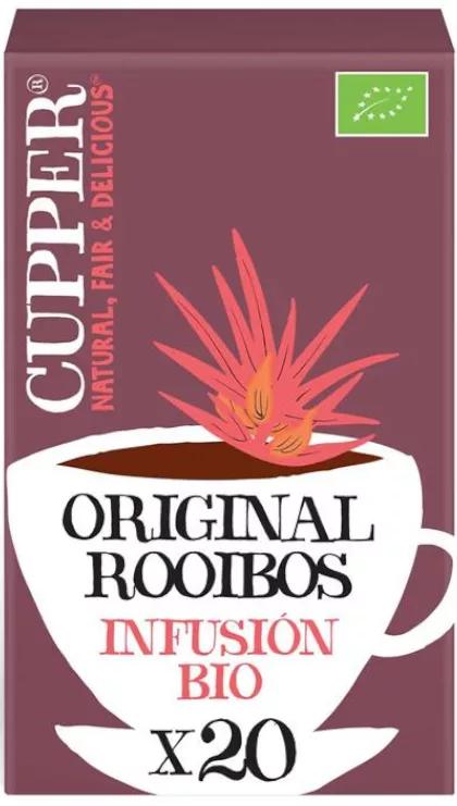 Cupper Infusión Original Rooibos BIO 20 Bolsitas