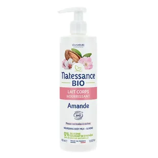 Natessance Bio Latte Corpo Nutriente Mandorla 400ml