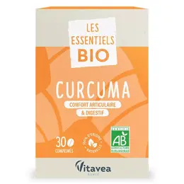 Nutrisanté Vitavea Les Nutri'Sentiels Bio Curcuma 30 comprimés