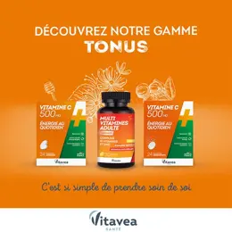 Vitavea Vitamine C 500 Mg Gummies Energie Au Quotidien 40 gummies