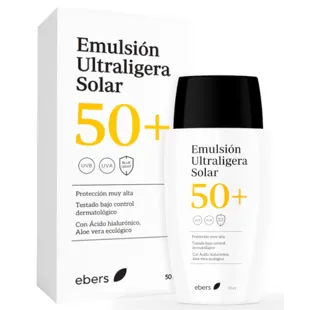 Ebers Ultra-Light Facial Sunscreen Emulsion SPF50+ 50 ml