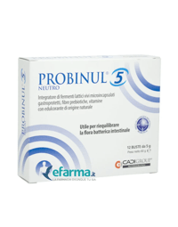 Probinul 5 Neutro Integratore Simbiotico 12 Bustine