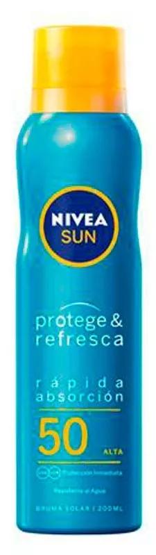 Nivea Sun Bruma Solar en Spray Protege y Refresca SPF50 200 ml