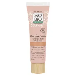 So'Bio Étic Mat Sensation Fond de Teint Bio N°25 Beige Doré 30ml