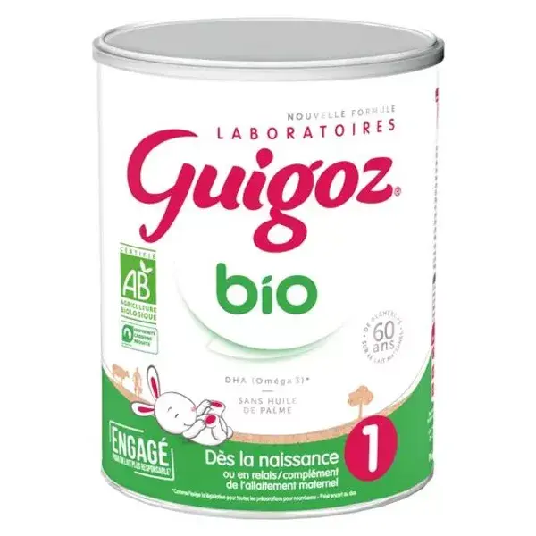 Guigoz Bio Latte 0-6 Mesi 800g