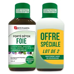 Forté Pharma Forté Détox Foie Lot de 2 x 500ml