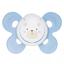 Chupete Chicco Physio Forma Comfort Silicona +0m Azul + Caja de Esterilización
