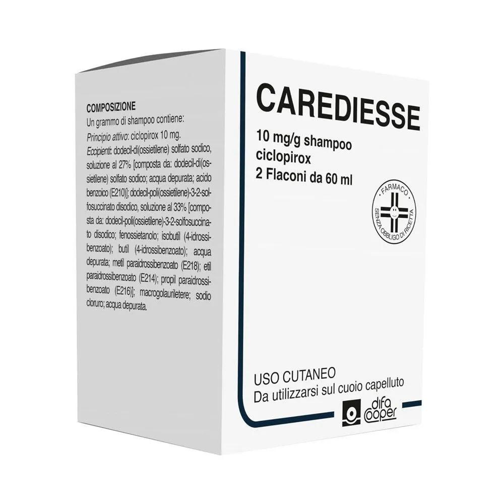 Carediesse Shampoo 10mg/g Dermatite Seborroica 2x60 ml